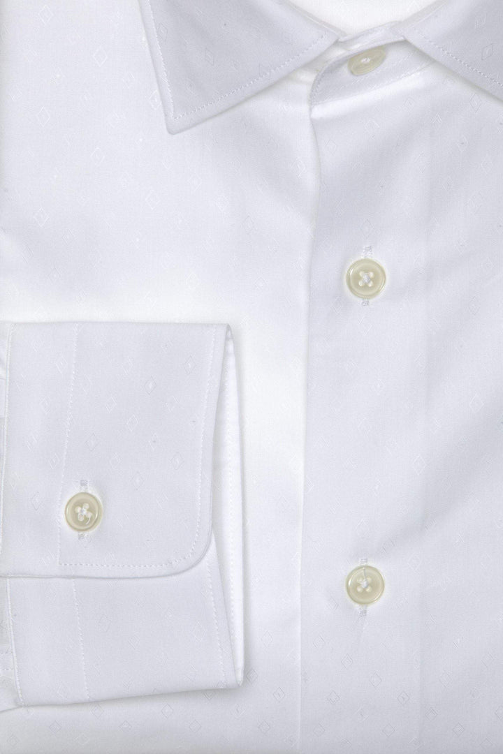 Robert Friedman White Cotton Shirt #men, feed-1, IT40 | M, Robert Friedman, Shirts - Men - Clothing, White at SEYMAYKA