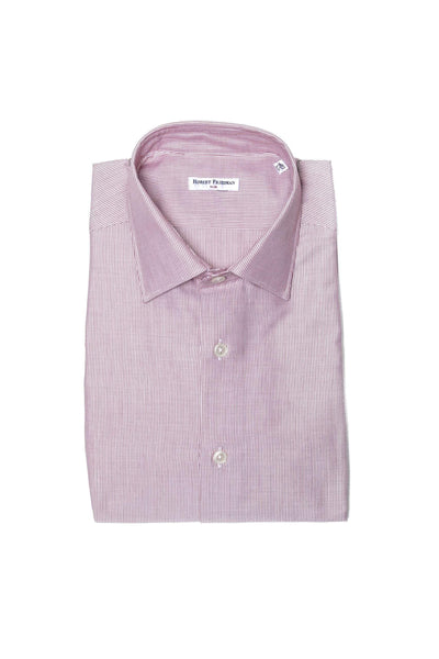 Robert Friedman Pink Cotton Shirt #men, feed-1, IT39 | S, Pink, Robert Friedman, Shirts - Men - Clothing at SEYMAYKA
