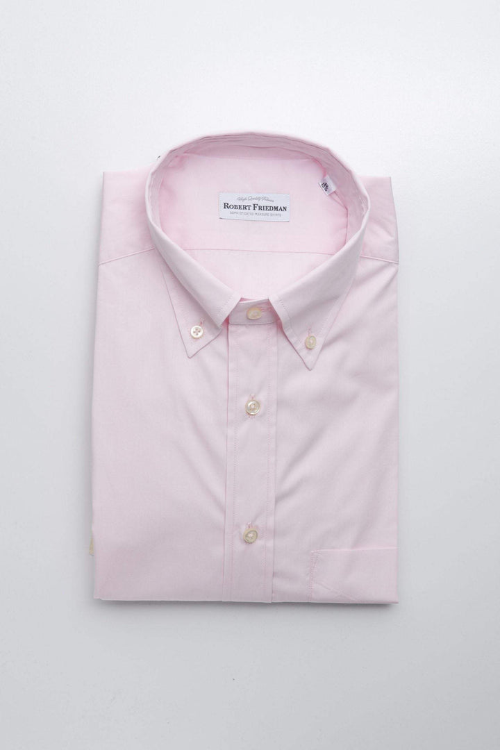 Robert Friedman Pink Cotton Shirt #men, feed-1, IT40 | M, IT41 | L, IT42 | XL, Pink, Robert Friedman, Shirts - Men - Clothing at SEYMAYKA