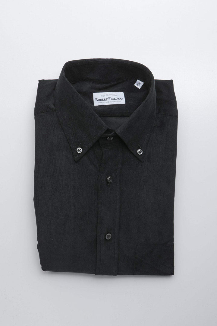 Robert Friedman Black Cotton Shirt #men, Black, feed-1, IT39 | S, IT40 | M, IT41 | L, IT42 | XL, Robert Friedman, Shirts - Men - Clothing at SEYMAYKA