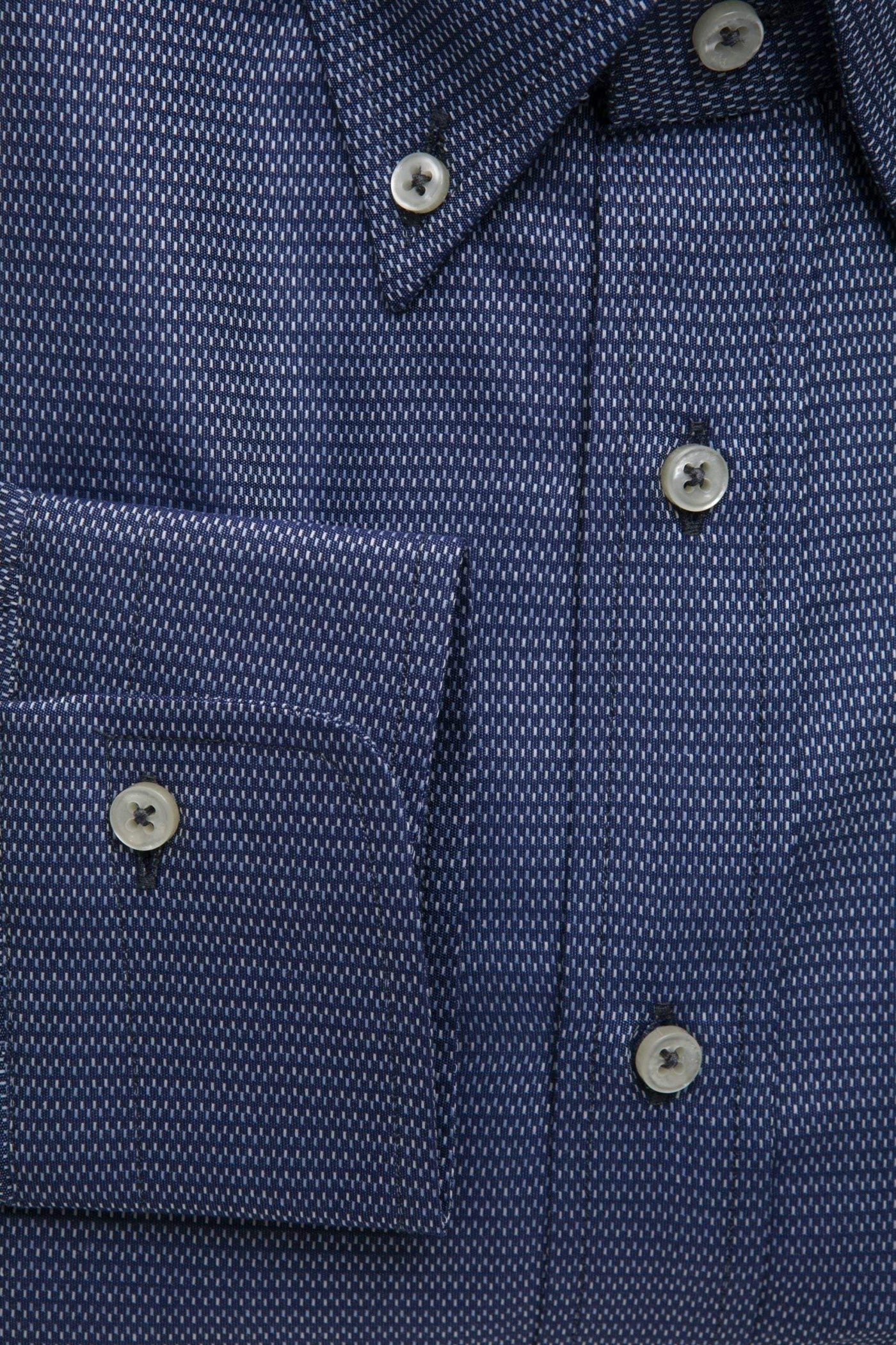 Robert Friedman Blue Cotton Shirt #men, Blue, feed-1, IT39 | S, IT40 | M, IT41 | L, IT42 | XL, IT43 | 2XL, IT44 | 3XL, IT45 | 4XL, Robert Friedman, Shirts - Men - Clothing at SEYMAYKA