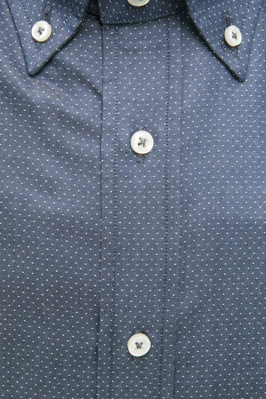 Robert Friedman Blue Cotton Shirt #men, Blue, feed-1, IT39 | S, IT40 | M, IT41 | L, IT42 | XL, IT43 | 2XL, IT44 | 3XL, Robert Friedman, Shirts - Men - Clothing at SEYMAYKA