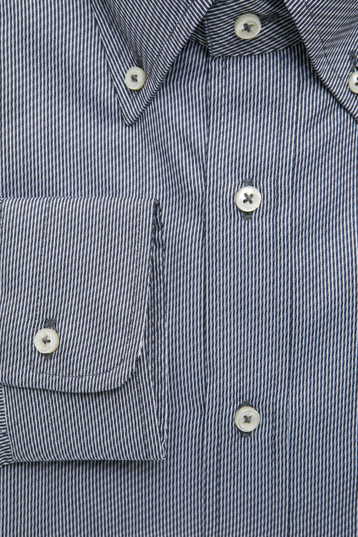 Robert Friedman Blue Cotton Shirt #men, Blue, feed-1, IT39 | S, IT40 | M, IT41 | L, IT42 | XL, IT43 | 2XL, IT44 | 3XL, Robert Friedman, Shirts - Men - Clothing at SEYMAYKA