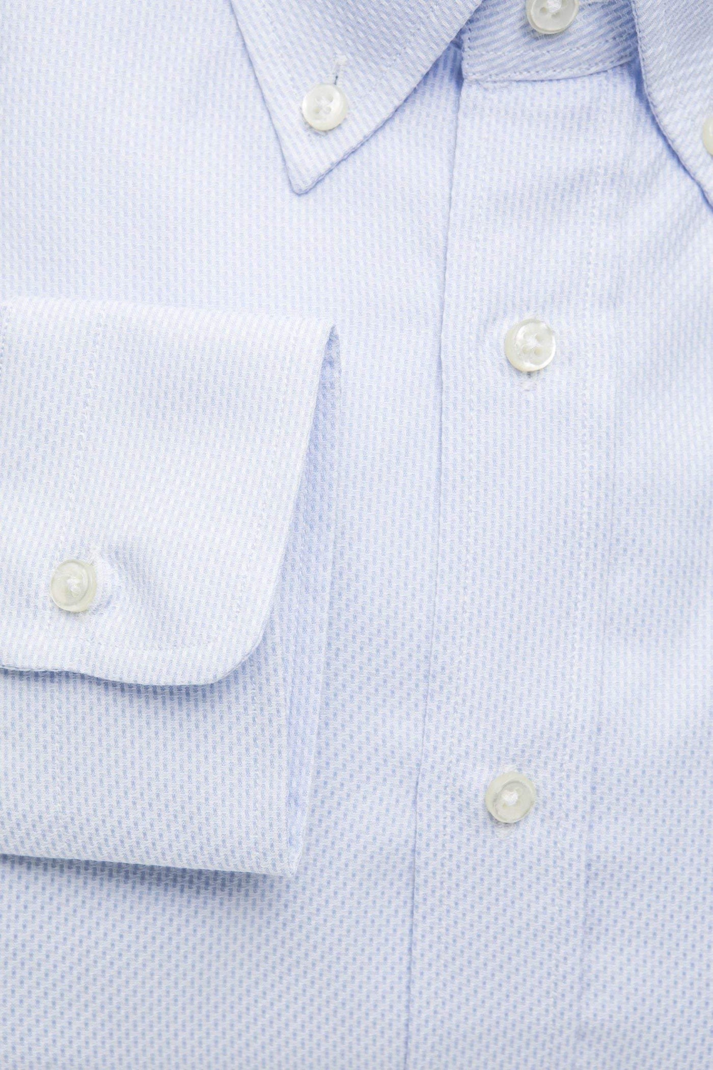 Robert Friedman Light-blue Cotton Shirt #men, feed-1, IT39 | S, IT40 | M, IT41 | L, IT42 | XL, IT43 | 2XL, IT44 | 3XL, Light-blue, Robert Friedman, Shirts - Men - Clothing at SEYMAYKA