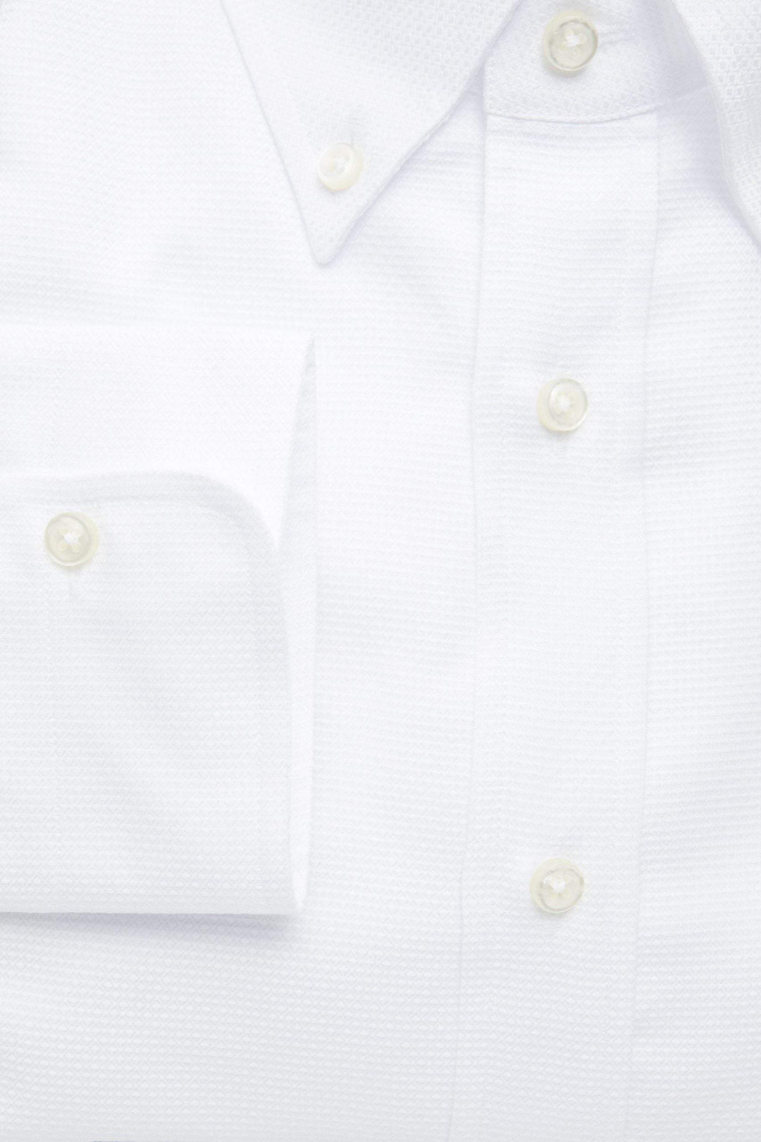 Robert Friedman White Cotton Shirt #men, feed-1, IT39 | S, IT40 | M, IT41 | L, IT42 | XL, IT43 | 2XL, IT44 | 3XL, Robert Friedman, Shirts - Men - Clothing, White at SEYMAYKA