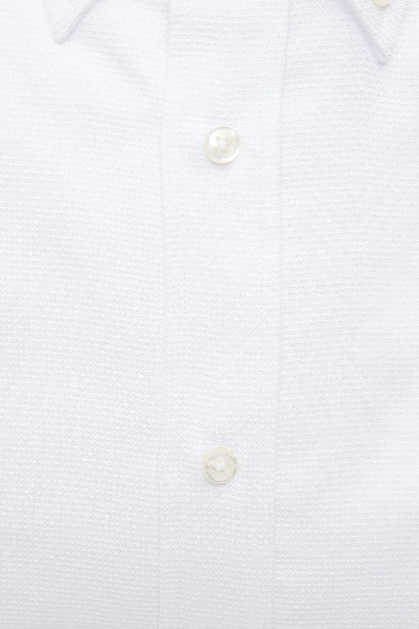 Robert Friedman White Cotton Shirt #men, feed-1, IT39 | S, IT40 | M, IT41 | L, IT42 | XL, IT43 | 2XL, IT44 | 3XL, Robert Friedman, Shirts - Men - Clothing, White at SEYMAYKA