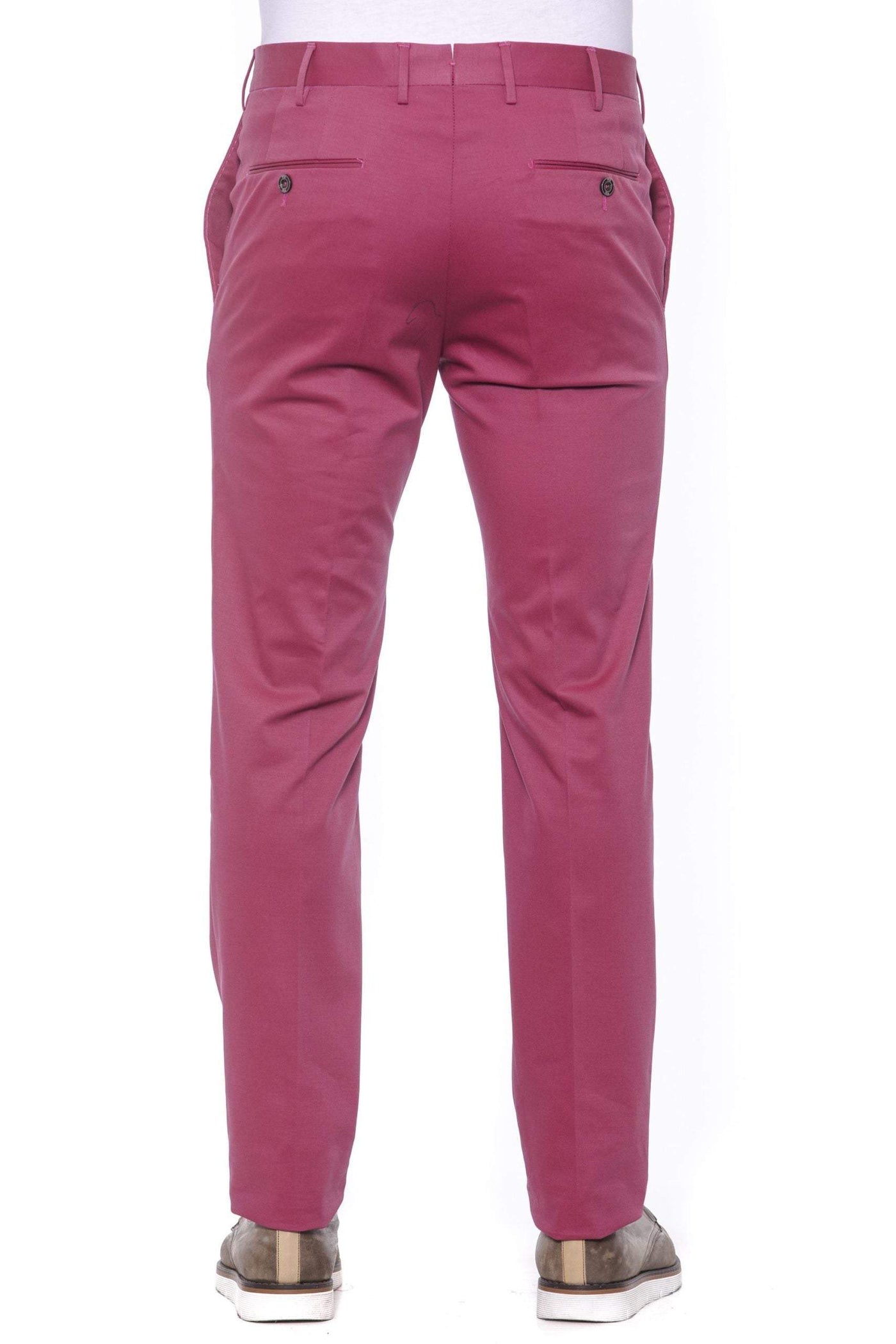 PT Torino Fuchsia Cotton Jeans & Pant #men, feed-1, Fuchsia, IT46 | S, IT48 | M, IT50 | L, IT52 | L, IT54 | XL, Jeans & Pants - Men - Clothing, PT Torino at SEYMAYKA