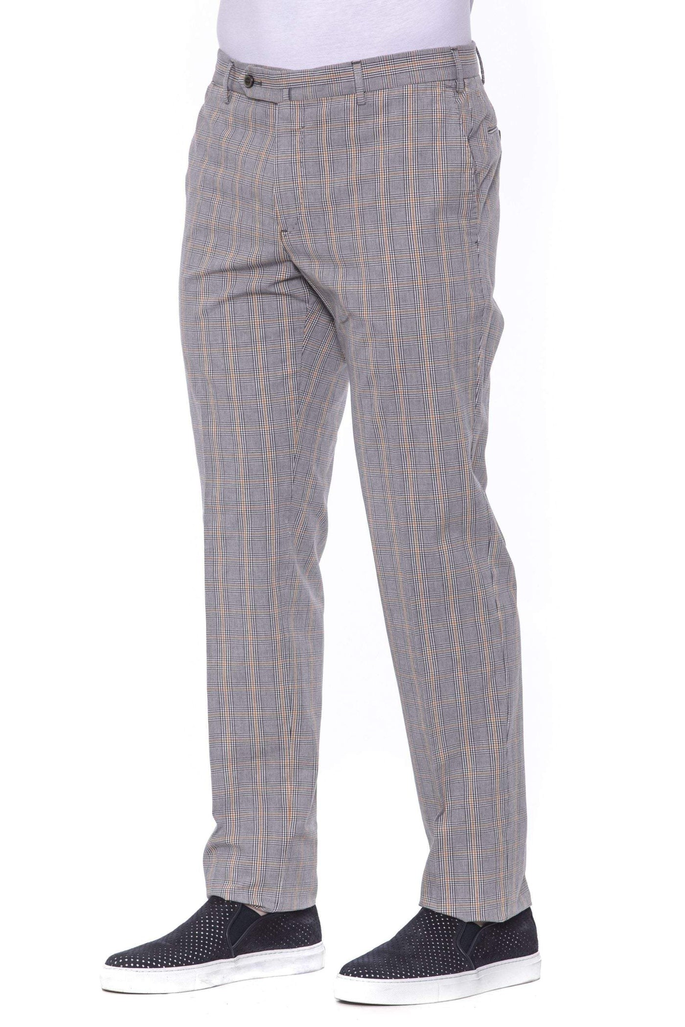 PT Torino Gray Cotton Jeans & Pant #men, feed-1, Gray, IT54 | XL, IT56 | XXL, Jeans & Pants - Men - Clothing, PT Torino at SEYMAYKA