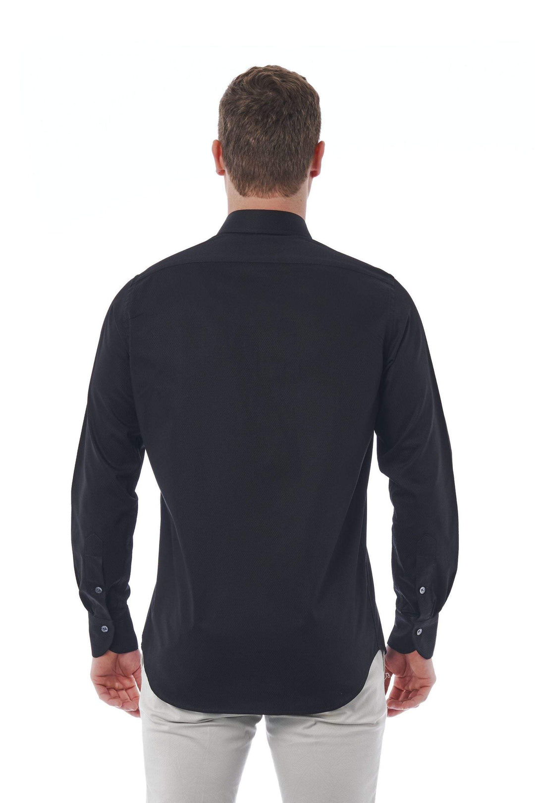 Bagutta Black Cotton Shirt #men, Bagutta, Black, feed-1, IT39 | S, IT40 | M, IT41 | L, IT42 | XL, IT43 | 2XL, IT44 | 3XL, IT45 | 4XL, Shirts - Men - Clothing at SEYMAYKA