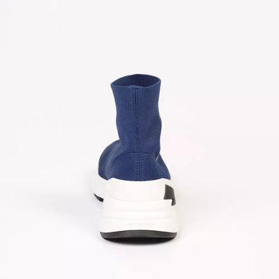 Neil Barrett Blue Textile Lining Sneaker