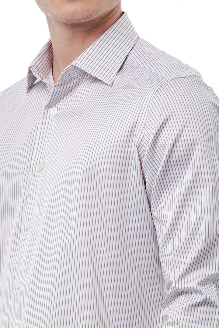 Bagutta White Cotton Shirt #men, Bagutta, feed-1, IT38 | XS, IT39 | S, IT40 | M, IT41 | L, IT42 | XL, IT43 | 2XL, IT44 | 3XL, Shirts - Men - Clothing, White at SEYMAYKA