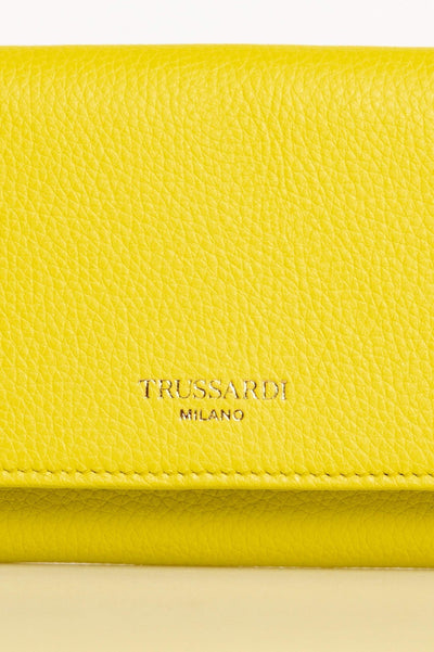 Trussardi Wallet #women, feed-agegroup-adult, feed-color-Yellow, feed-gender-female, Trussardi, Wallets - Women - Bags, Yellow at SEYMAYKA