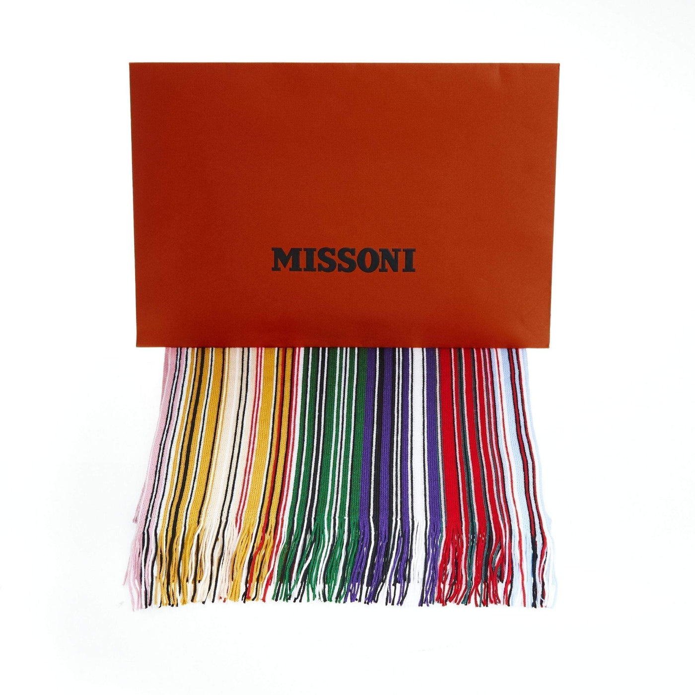 Missoni Geometric pattern Scarf #women, feed-agegroup-adult, feed-color-Multicolor, feed-gender-female, Missoni, Multicolor, Scarves - Women - Accessories at SEYMAYKA