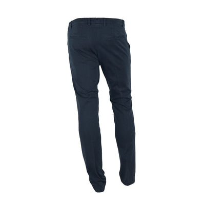 Made In Italy Blue Cotton Jeans & Pant