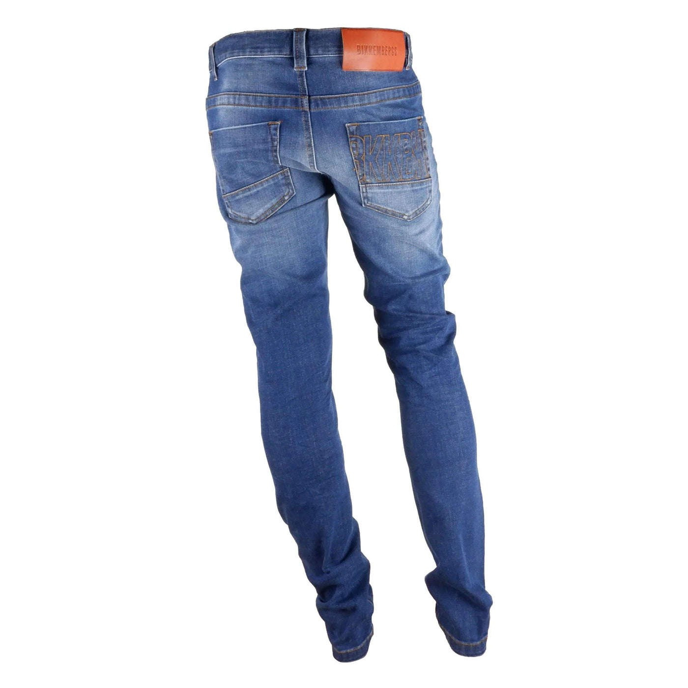 Bikkembergs Regular Fit  Jeans & Pant #men, Bikkembergs, Blue, feed-agegroup-adult, feed-color-blue, feed-gender-male, feed-size-W30, feed-size-W31, feed-size-W32, Gender_Men, Jeans & Pants - Men - Clothing, W30, W31 at SEYMAYKA