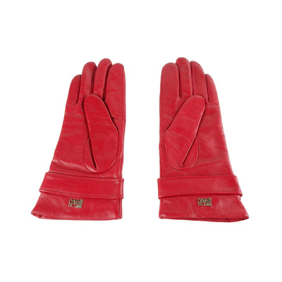 Cavalli Class Glove #women, 7.5|S, 7|S, Cavalli Class, feed-agegroup-adult, feed-color-red, feed-gender-female, feed-size-7|S, Gender_Women, Gloves - Women - Accessories, Red at SEYMAYKA