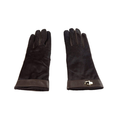 Cavalli Class Glove #women, 7|S, Brown, Cavalli Class, feed-agegroup-adult, feed-color-brown, feed-gender-female, feed-size-7|S, Gender_Women, Gloves - Women - Accessories at SEYMAYKA