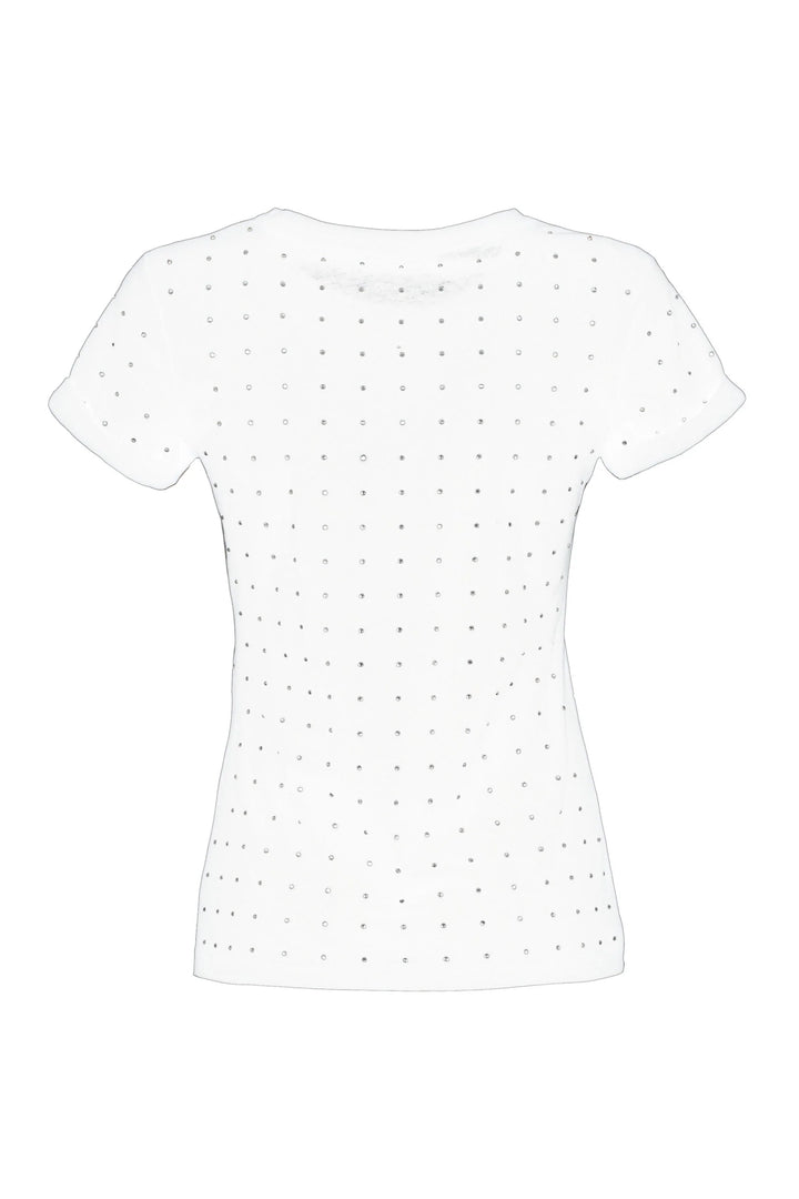 Imperfect cotton printed   Tops & T-Shirt feed-agegroup-adult, feed-color-White, feed-gender-female, Imperfect, S, Tops & T-Shirts - Women - Clothing, White, XS at SEYMAYKA