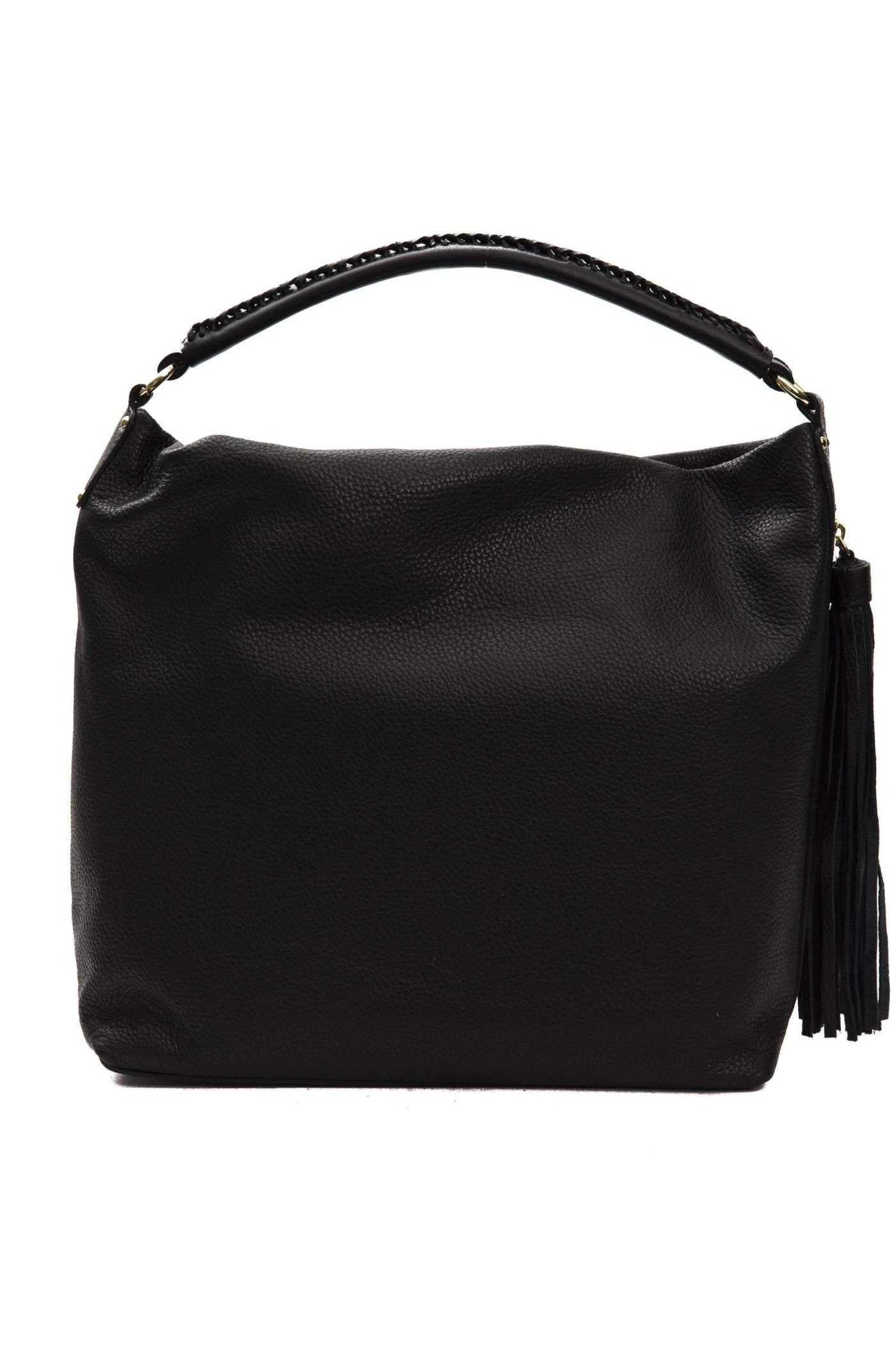 Pompei Donatella Nero Black Shoulder Bag #women, Black, feed-color-Black, feed-gender-adult, feed-gender-female, Pompei Donatella, Shoulder Bags - Women - Bags at SEYMAYKA
