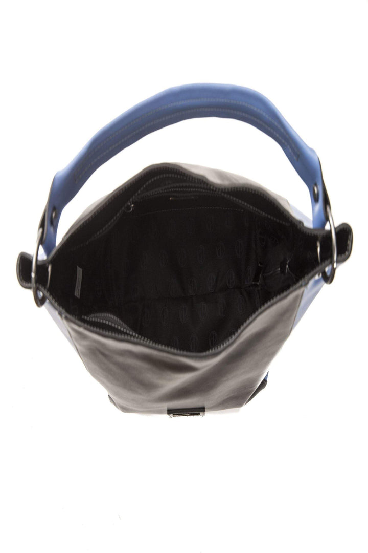 Pompei Donatella Black Leather Shoulder Bag Black, feed-1, Pompei Donatella, Shoulder Bags - Women - Bags at SEYMAYKA