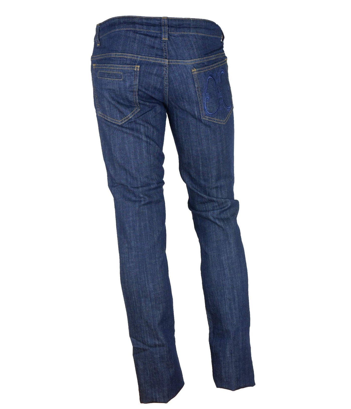 Cavalli Class Blue Cotton Jeans & Pant #men, Blue, Cavalli Class, feed-1, IT44 | XS, IT46 | S, IT48 | M, IT52 | XL, Jeans & Pants - Men - Clothing at SEYMAYKA