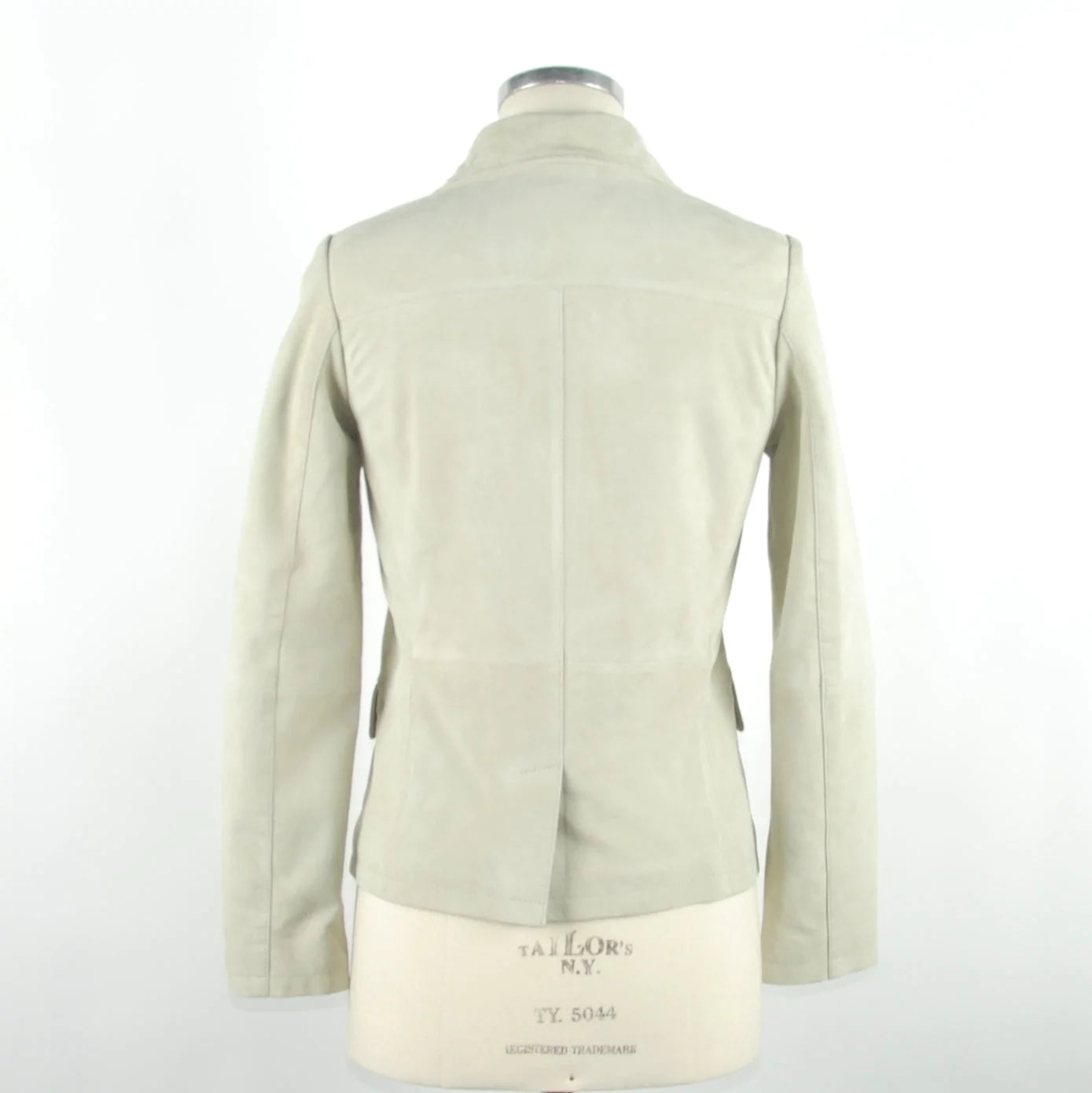 Emilio Roelli White Genuine Leather Jackets & Coat Emilio Romanelli, feed-1, IT40|S, IT42|M, IT44|L, IT46 | L, IT48 | XL, Jackets & Coats - Women - Clothing, White at SEYMAYKA