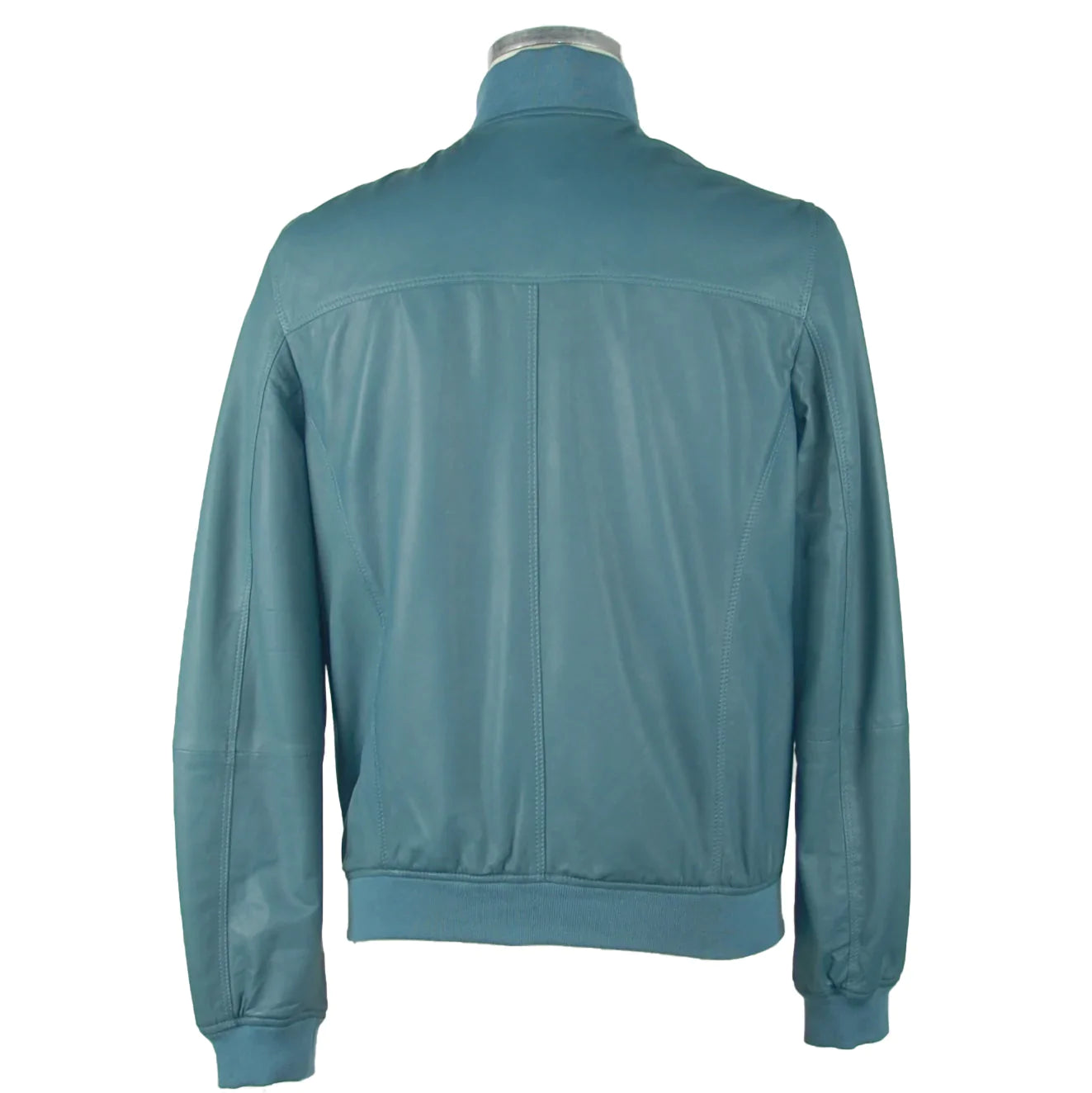 Emilio Roelli Blue Leather Jacket #men, Blue, Emilio Romanelli, feed-1, IT52 | XL, Jackets - Men - Clothing at SEYMAYKA